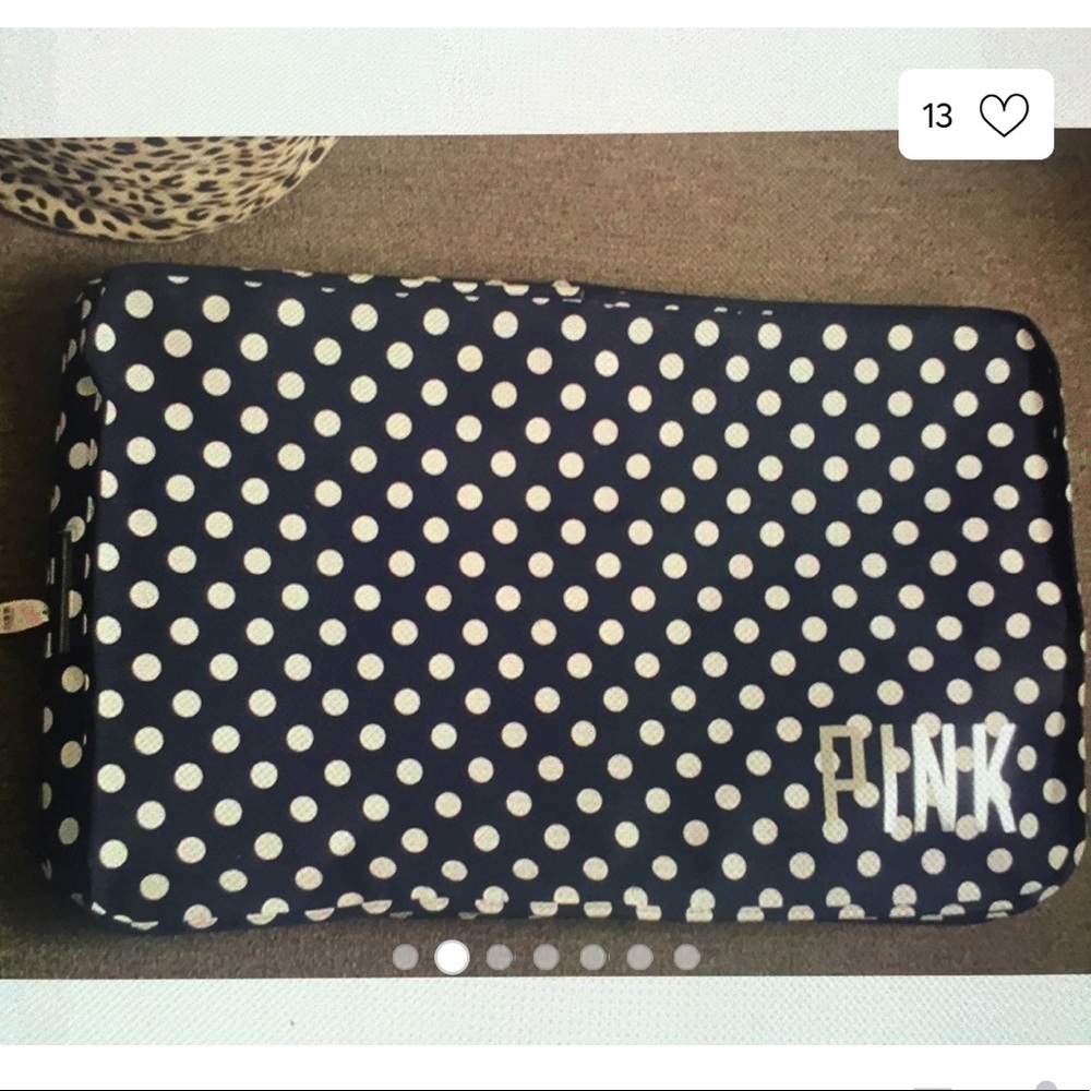 PINK Victoria’s Secret Mini Polka dot trunk